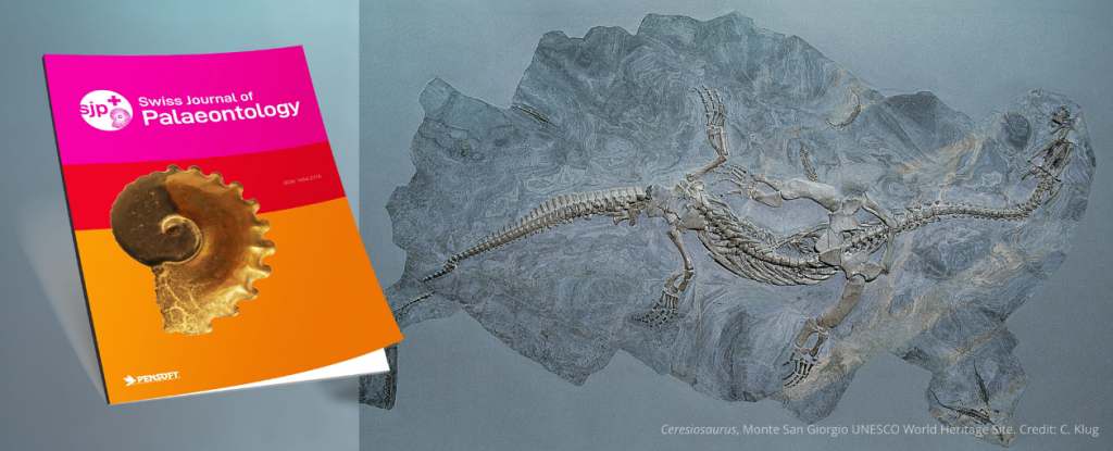 Swiss journal of Palaeontology mockup