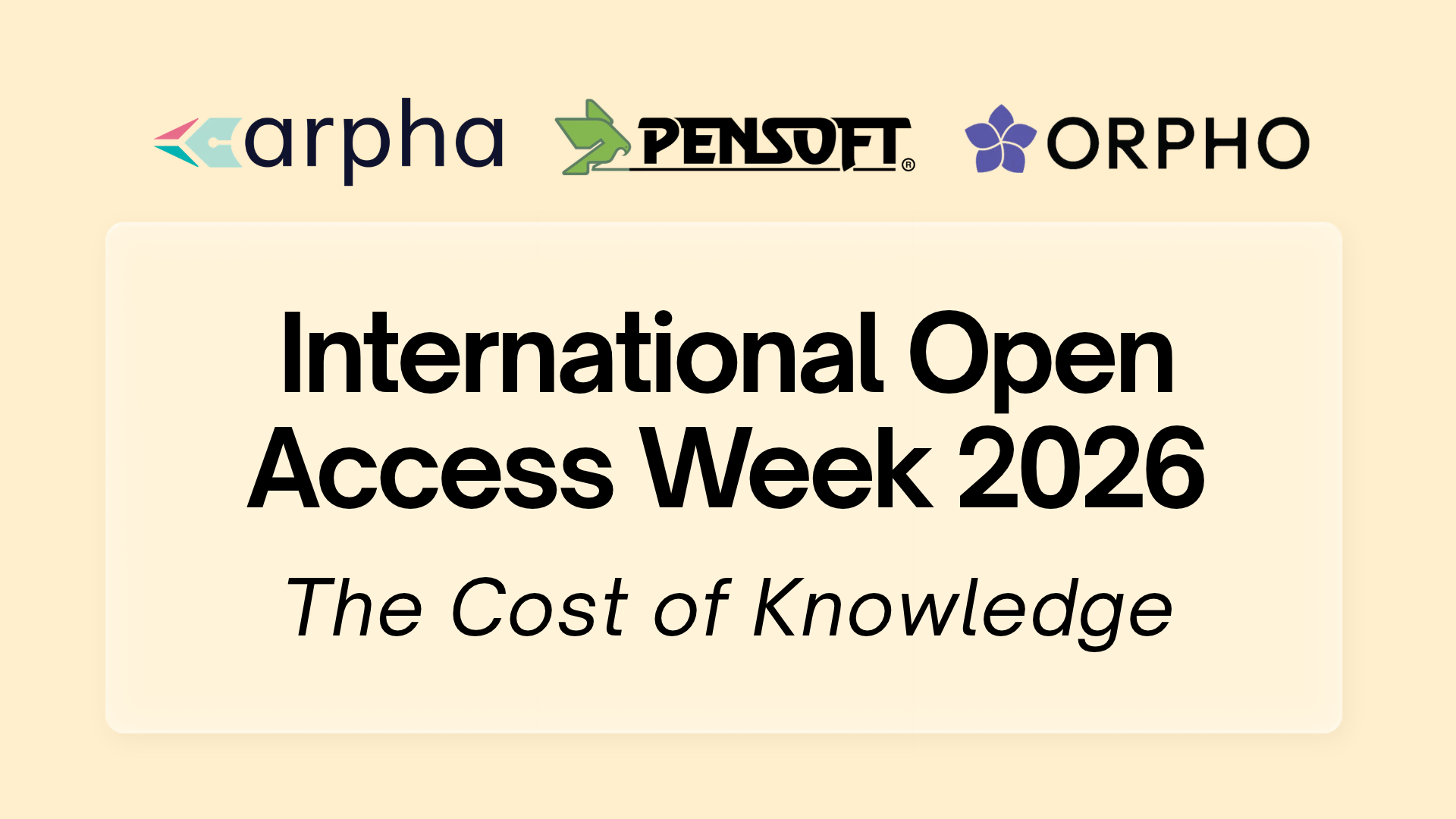 International Open Access Week 2026
